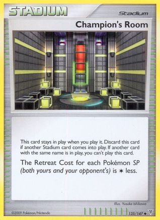 Image of Champion's Room 135  - Reverse Holofoil Supreme Victors - Uncommon