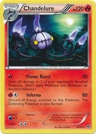 Image of Chandelure 020/099  Deck Exclusives - Rare