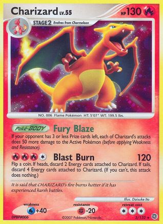 Image of Charizard 003/132  - Reverse Holofoil Secret Wonders - Holo Rare