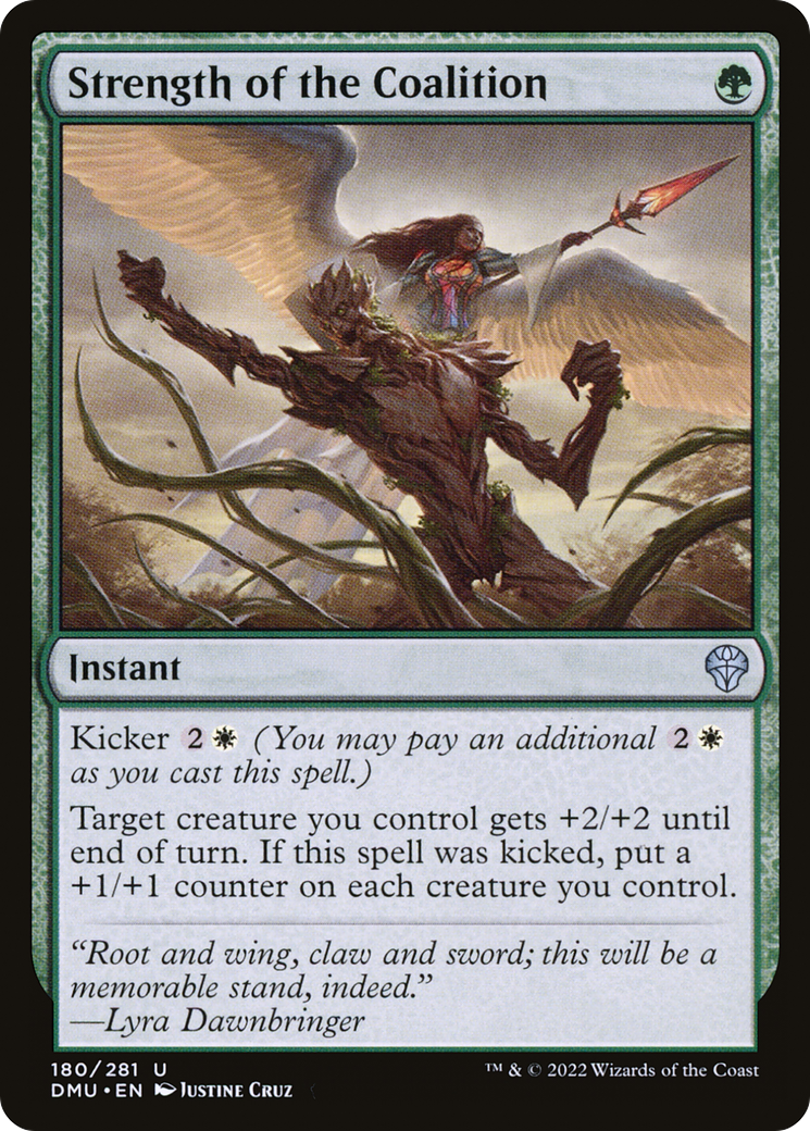Image of Strength of the Coalition (DMU-180) - Dominaria United