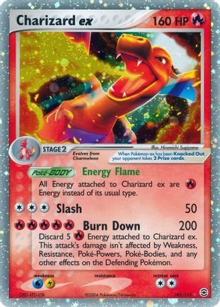 Image of Charizard ex 105  - Holofoil FireRed & LeafGreen - Ultra Rare