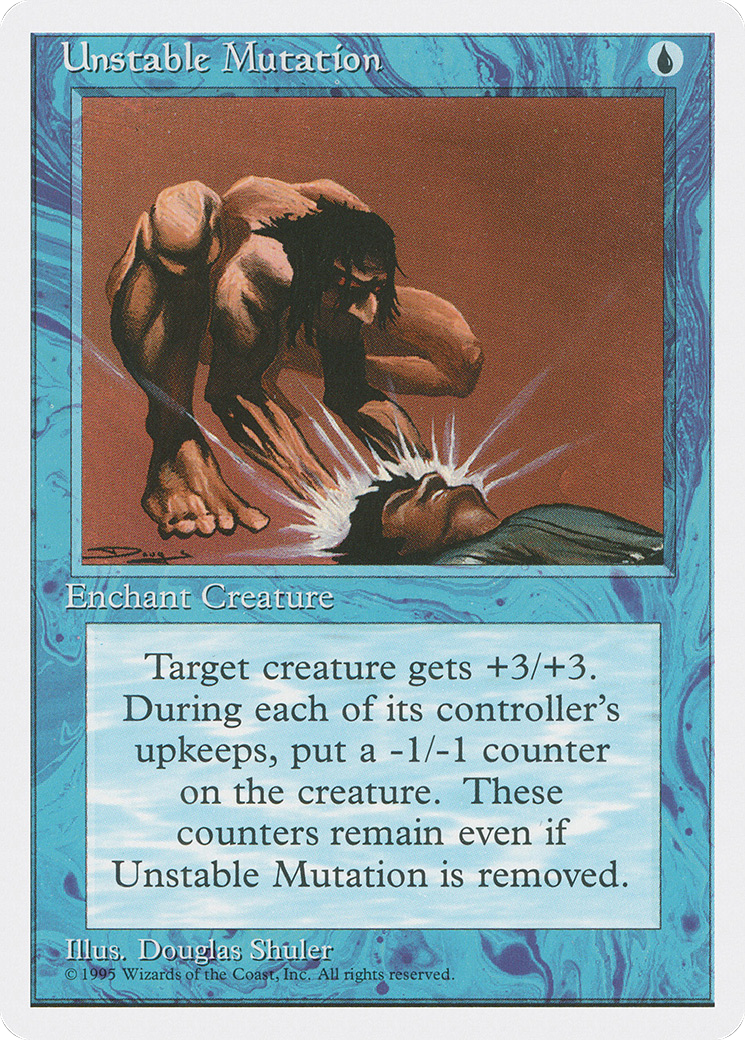 Image of Unstable Mutation (4ED-) - Fourth Edition