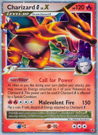 Image of Charizard G LV.X DP45  - Holofoil Diamond and Pearl Promos - Promo