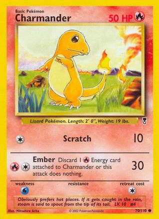 Image of Charmander 070/110  - Reverse Holofoil Legendary Collection - Common