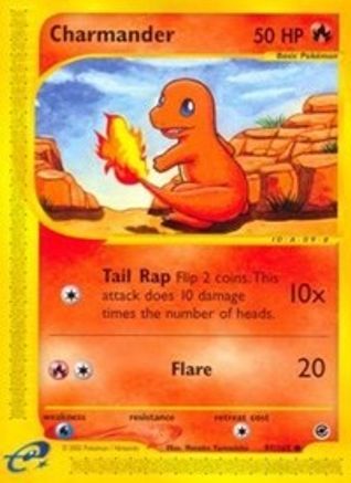 Image of Charmander (97) 097/165  - Reverse Holofoil Expedition - Common