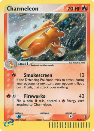 Image of Charmeleon 099  - Holofoil Dragon - Secret Rare