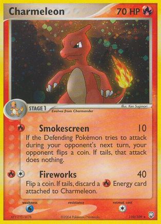 Image of Charmeleon 110  Team Rocket Returns - Secret Rare