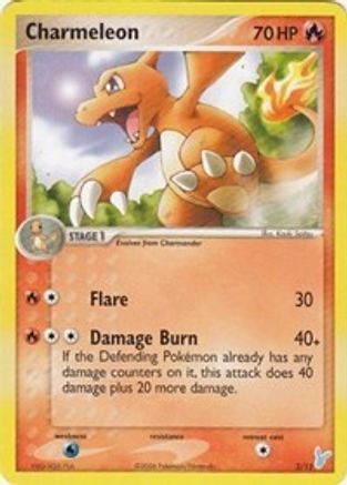 Image of Charmeleon 003  EX Trainer Kit 2 Plusle & Minun - Common