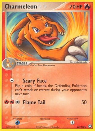 Image of Charmeleon 028/108  Power Keepers - Uncommon