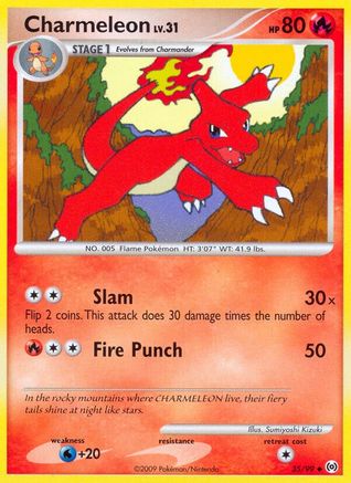 Image of Charmeleon 035/99  Arceus - Uncommon