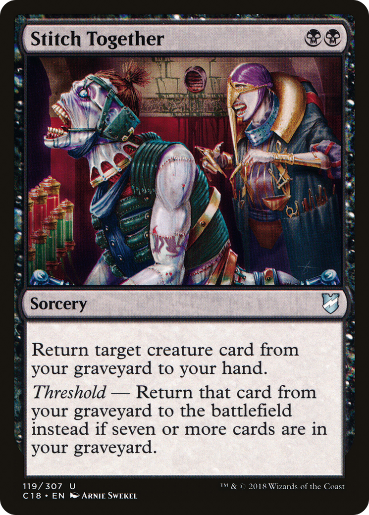 Image of Stitch Together (C18-119) - Commander 2018