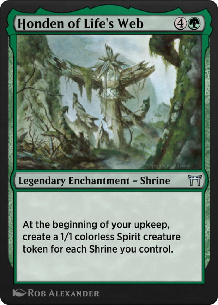 Image of Honden of Life's Web (HA3-020) - Historic Anthology 3
