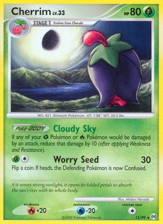 Image of Cherrim 015  Arceus - Rare