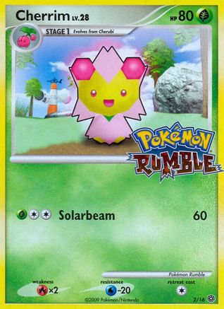 Image of Cherrim 002  Rumble - Promo