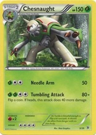 Image of Chesnaught 005  Kalos Starter Set - Common
