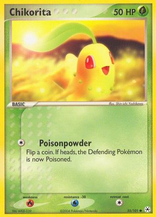 Image of Chikorita 055  Hidden Legends - Common