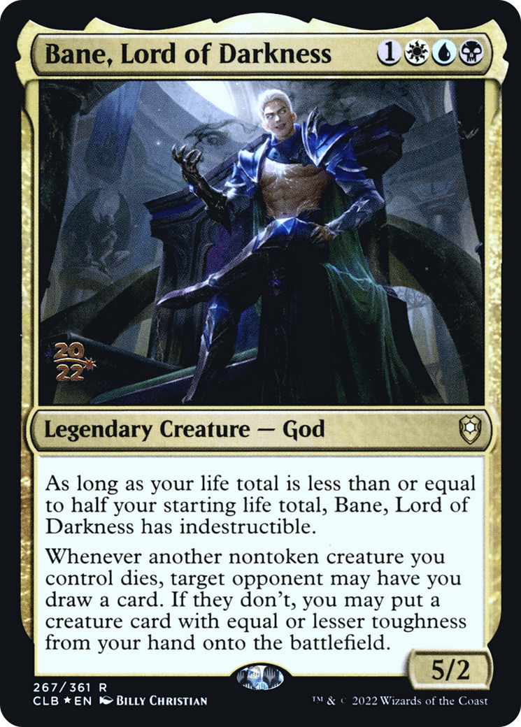 Image of Bane, Lord of Darkness (PRE-267) - Battle for Baldur's Gate Promos Foil