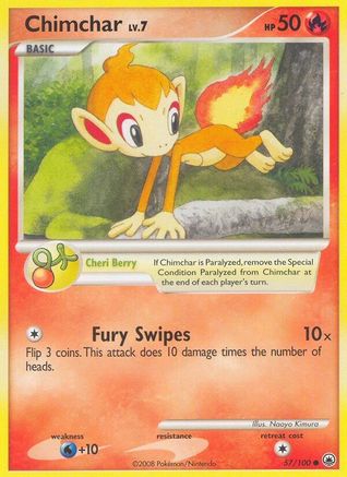 Image of Chimchar (57) 057  Majestic Dawn - Common