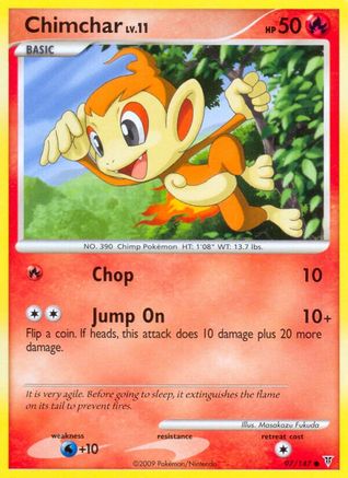 Image of Chimchar 097  Supreme Victors - Common