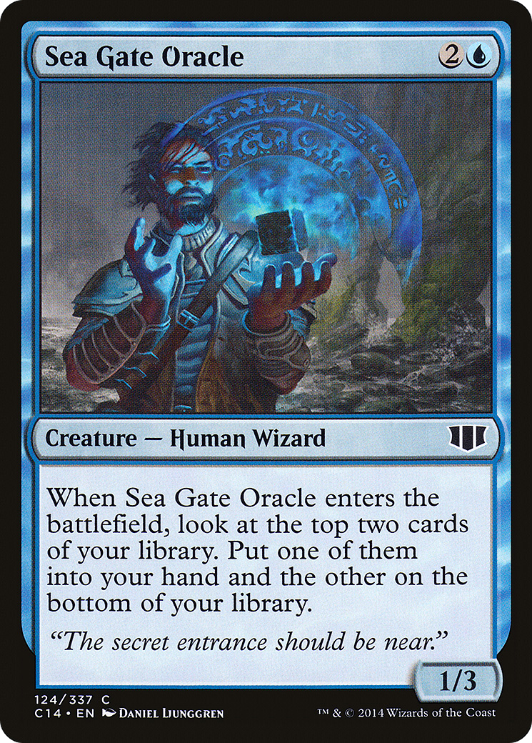 Image of Sea Gate Oracle (C14-124) - Commander 2014