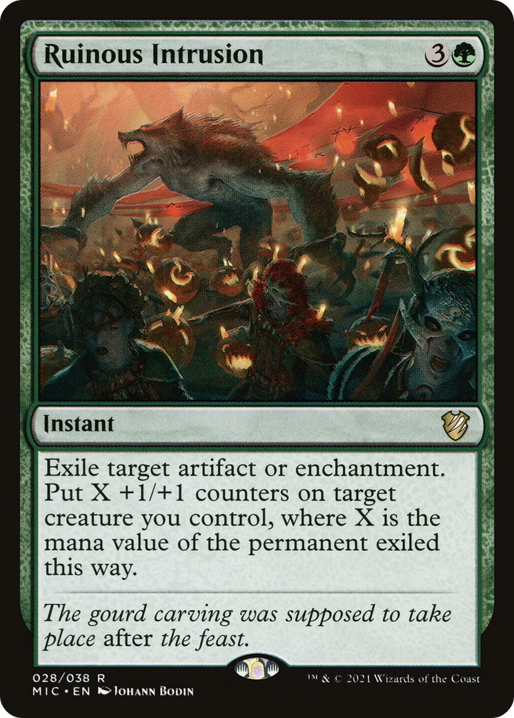 Image of Ruinous Intrusion (MIC-028) - Midnight Hunt Commander