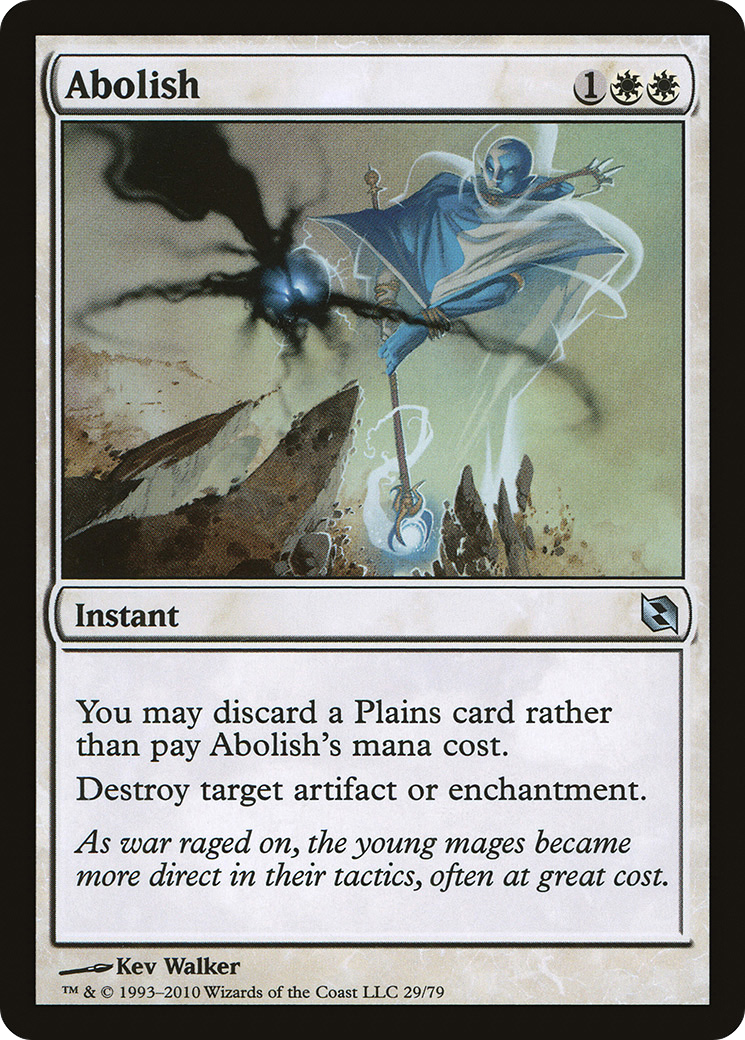 Image of Abolish (DDF-029) - Duel Decks: Elspeth vs. Tezzeret