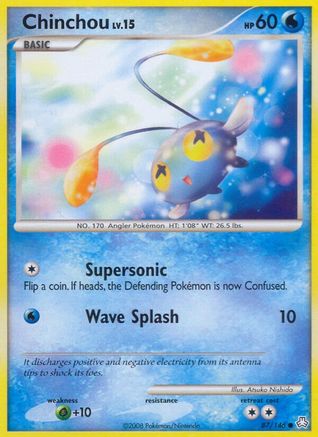 Image of Chinchou (87) 087  Legends Awakened - Common