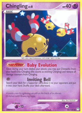 Image of Chingling 042/123  - Reverse Holofoil Mysterious Treasures - Uncommon