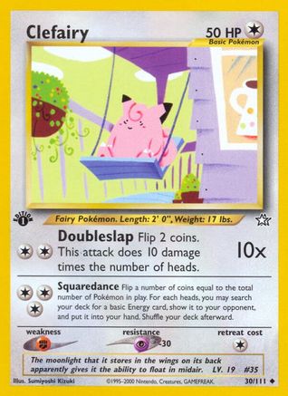 Image of Clefairy 030/111  - 1st Edition Neo Genesis - Uncommon