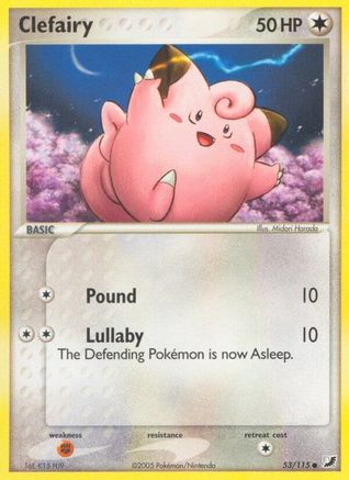 Image of Clefairy 053/115  Unseen Forces - Common