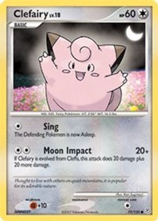 Image of Clefairy 077/130  Diamond and Pearl - Common