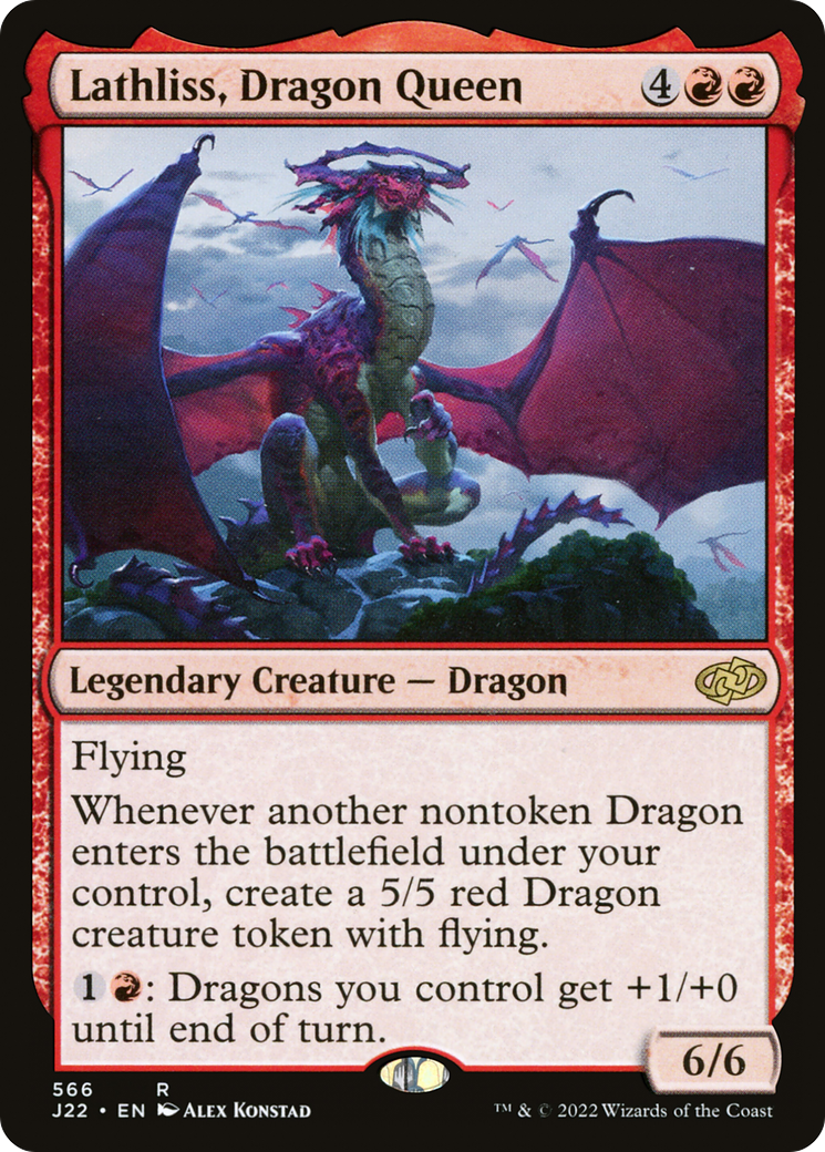 Image of Lathliss, Dragon Queen (J22-566) - Jumpstart 2022