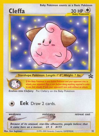 Image of Cleffa 031/53  WoTC Promo - Promo
