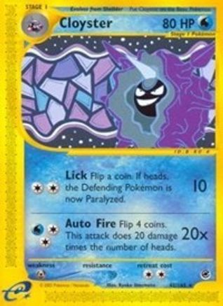 Image of Cloyster (42) 042  - Reverse Holofoil Expedition - Rare
