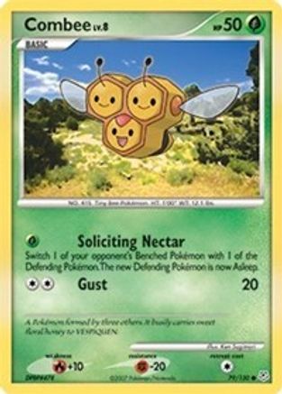 Image of Combee 079  - Reverse Holofoil Diamond and Pearl - Common