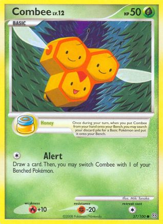 Image of Combee 057  - Reverse Holofoil Stormfront - Common