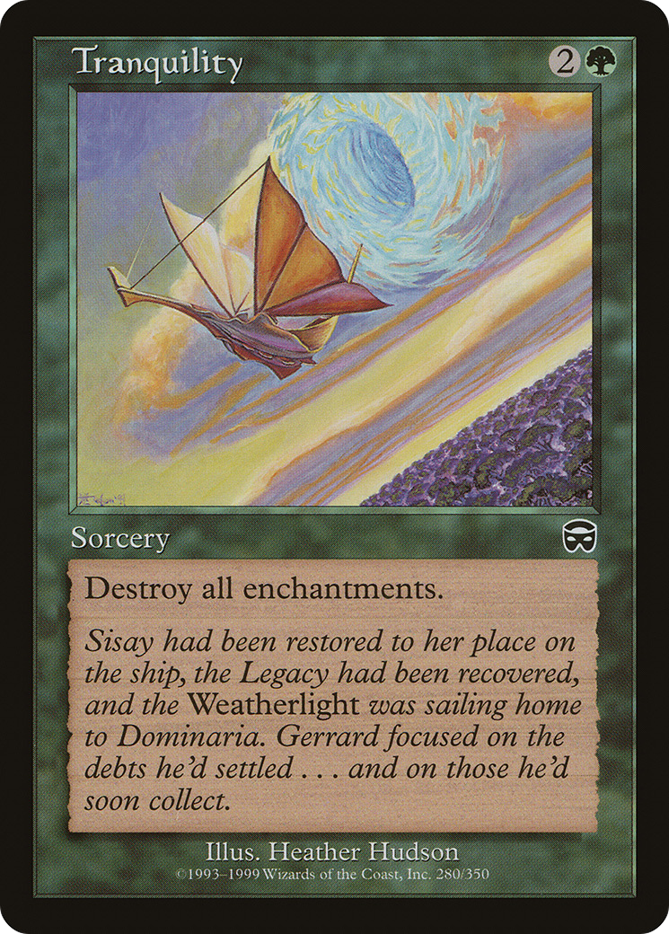 Image of Tranquility (MMQ-280) - Mercadian Masques Foil