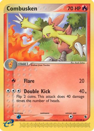 Image of Combusken 027/109  Ruby and Sapphire - Uncommon