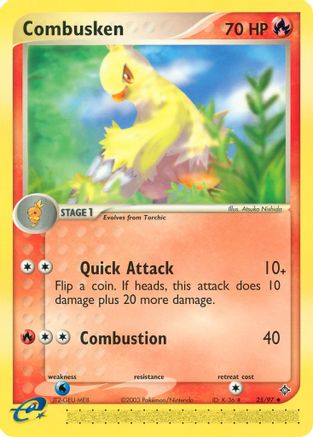 Image of Combusken 025  Dragon - Uncommon