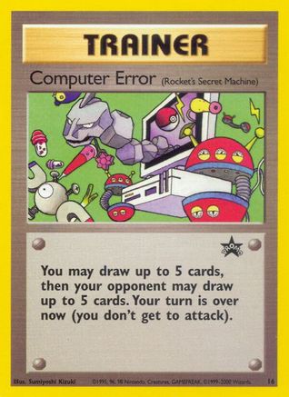 Image of Computer Error (Rocket's Secret Machine) 016/53  WoTC Promo - Promo