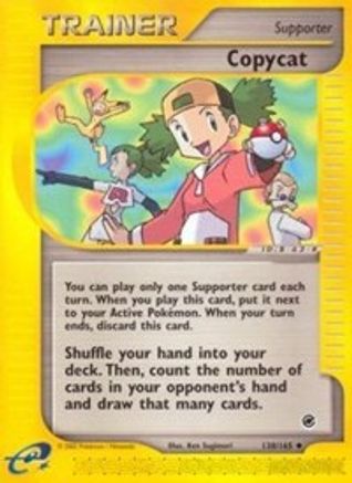 Image of Copycat 138/165  - Reverse Holofoil Expedition - Uncommon