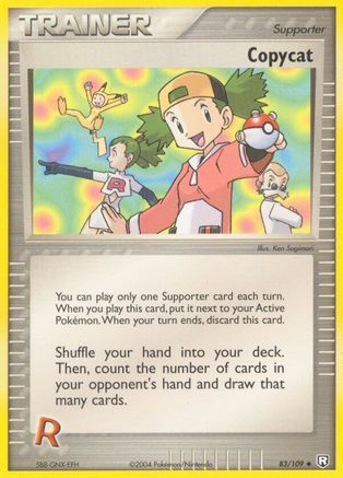 Image of Copycat 083  - Reverse Holofoil Team Rocket Returns - Uncommon