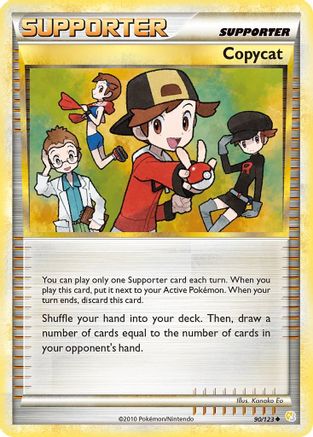 Image of Copycat 090/123  HeartGold SoulSilver - Uncommon