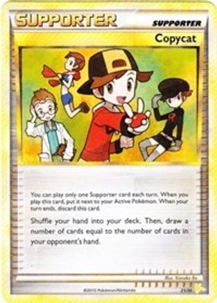 Image of Copycat 021  HGSS Trainer Kit Gyarados & Raichu - Common