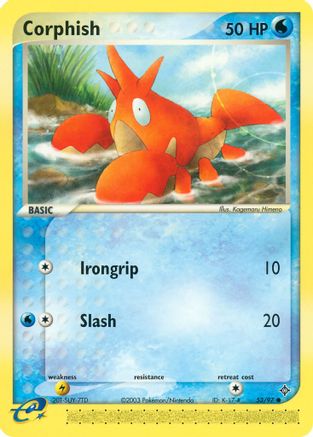 Image of Corphish 053/97  - Reverse Holofoil Dragon - Common