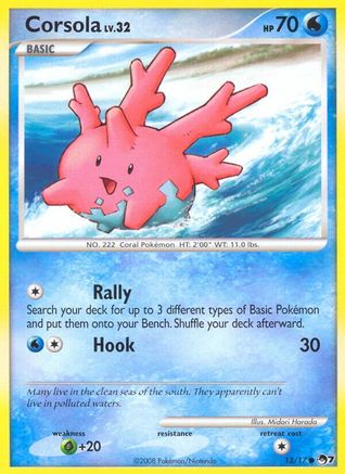 Image of Corsola 013  POP Series 7 - Common