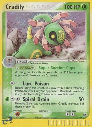 Image of Cradily 003  - Holofoil Sandstorm - Holo Rare