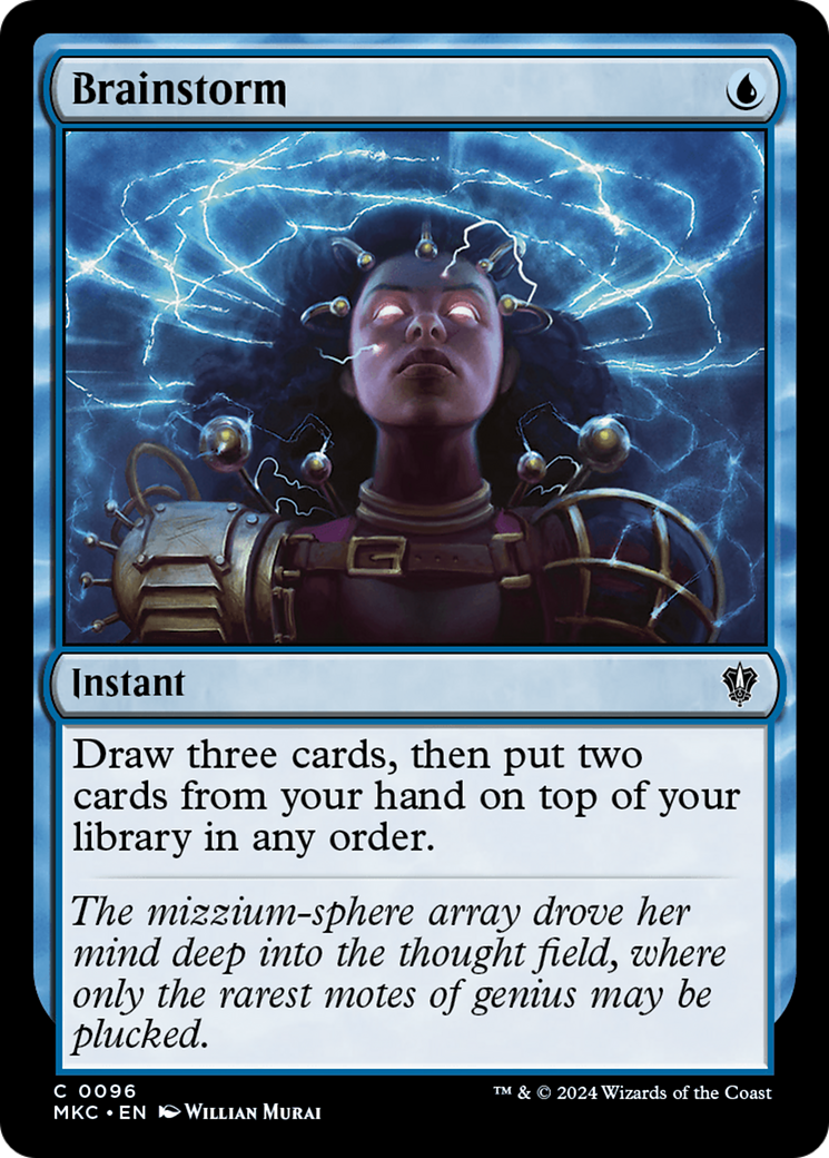 Image of Brainstorm (MKC-096) - Murders at Karlov Manor Commander