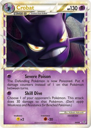 Image of Crobat (Prime) 084  - Holofoil Unleashed - Ultra Rare