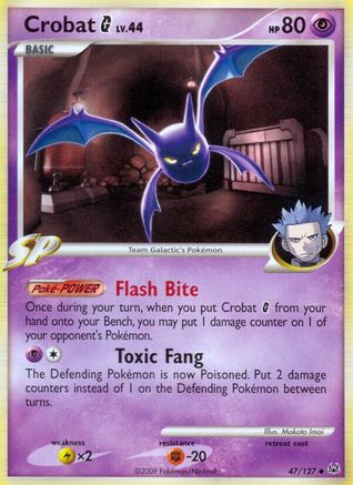 Image of Crobat G 047/127  Platinum - Uncommon